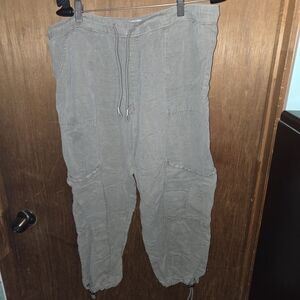 Women's Size XL Cargo Capri